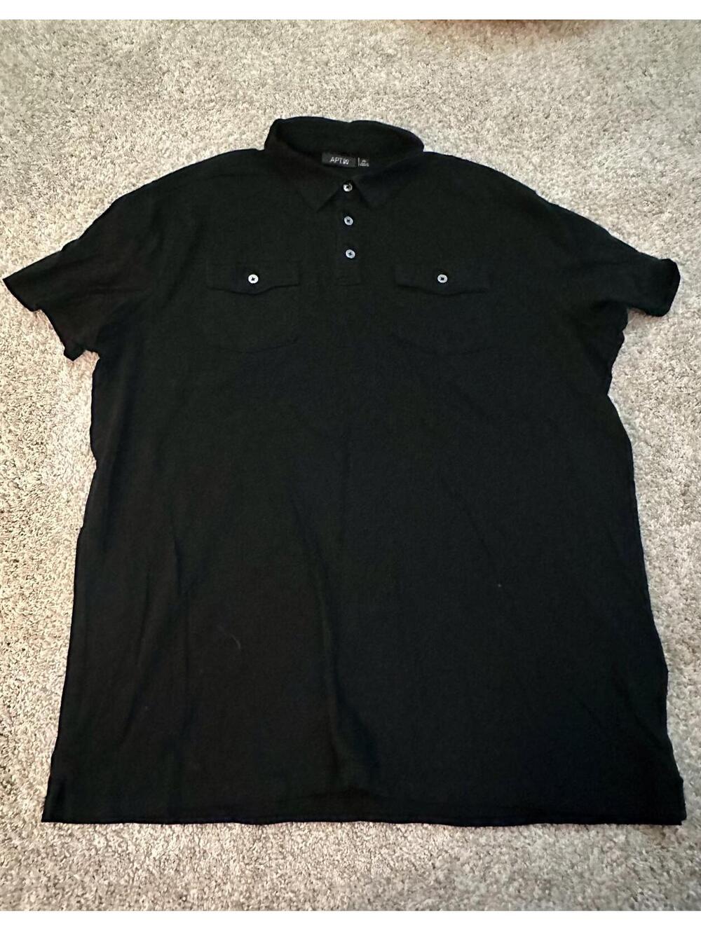 APT. 9 Classic Black Men's Polo - XL